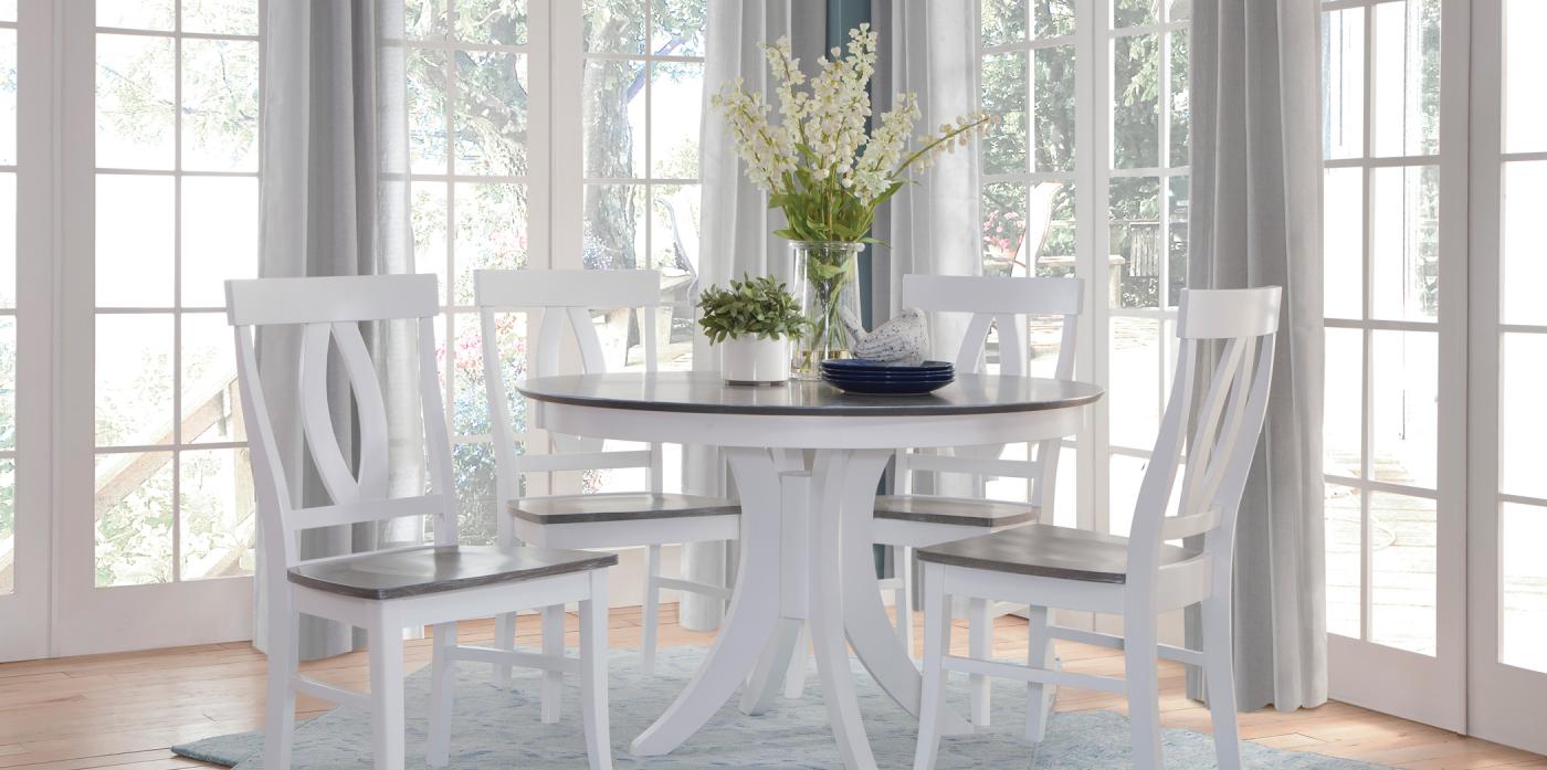 Siena 48" Round Pedestal with Verona Chair