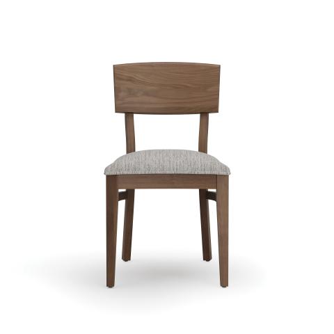 PUCKETT SIDE CHAIR W/ UPHOLSTERED SEAT