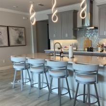 AMISCO RONNY SWIVEL STOOL 