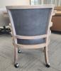 Metra 4 Leg Caster Chair
