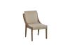 ELURE LATTE & LEATHER SLING CHAIR